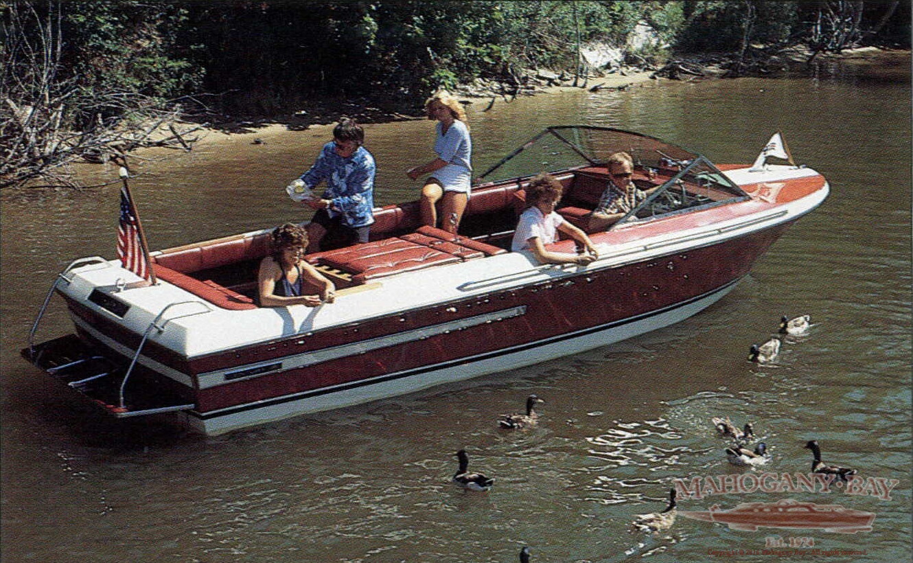 Antique wooden boat