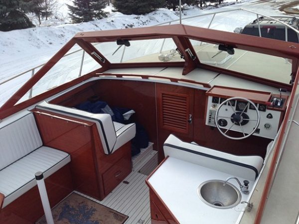 SOLD 1985 Skiff Craft 26’ - Image 4