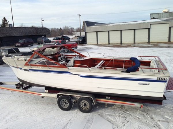 SOLD 1985 Skiff Craft 26’ - Image 3