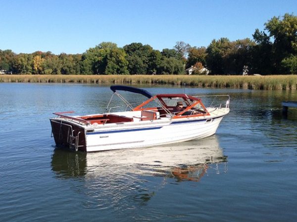 SOLD 1985 Skiff Craft 26’ - Image 2