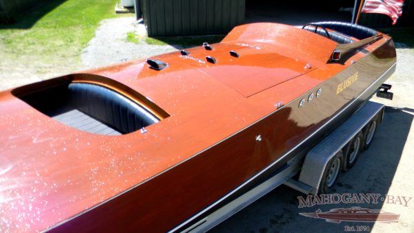 1923 APBA 34′ Hacker Race Boat Reproduction “Elusive” - Image 12